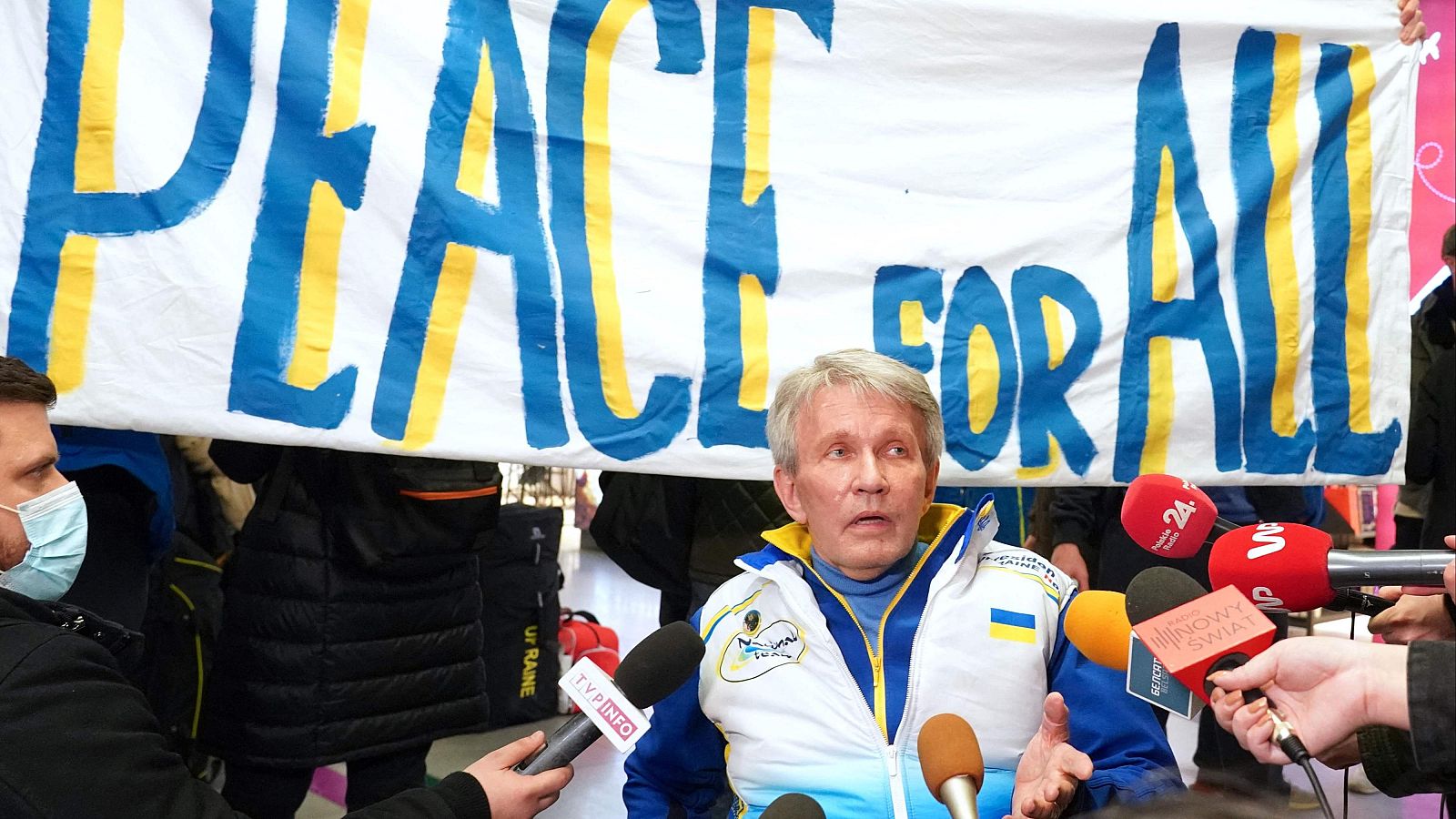 Valerii Sushkevych, presidente del Comité Paralímpico ucraniano