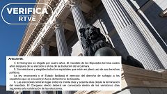 La Constitución no permite retrasar las próximas elecciones generales más allá de 2027