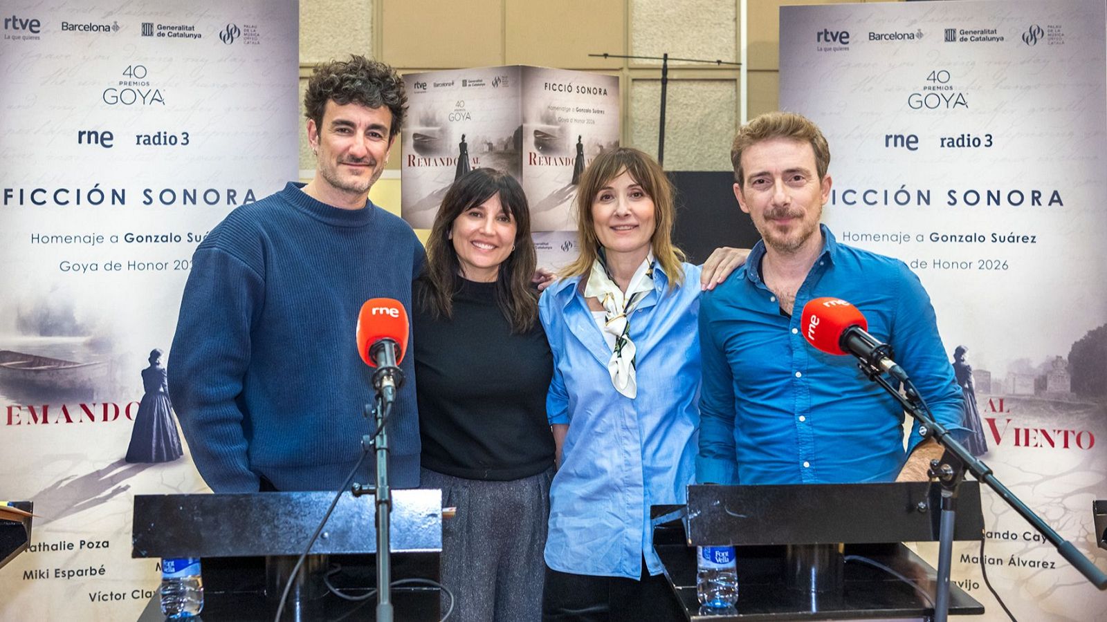 Els protagonistes de 'Remando al viento'