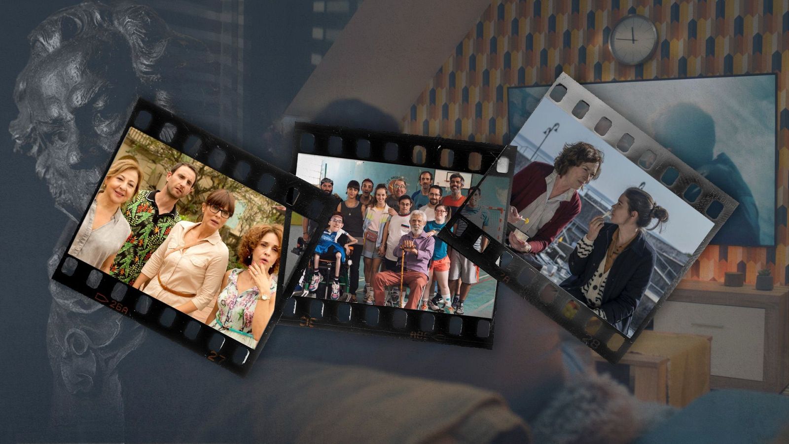 Vive la noche de los Goya con tres películas en exclusiva en RTVE Play