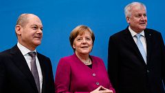 Merkel se compromete a trabajar por una Europa unida y estable