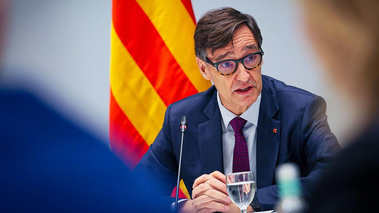 El president de la Generalitat de Cataluña, Salvador Illa.