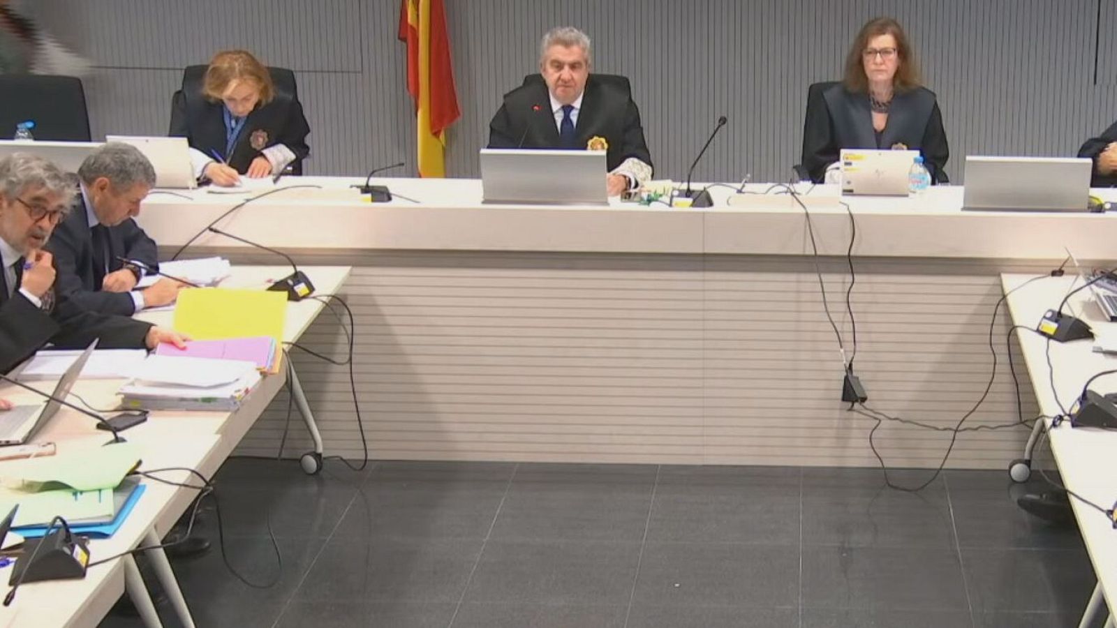 Sesión del juicio a la familia Pujol