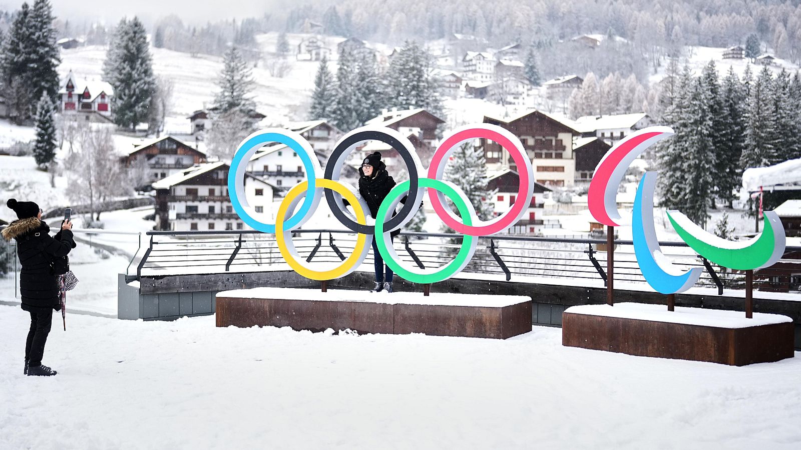 Todo listo en Cortina d'Ampezzo para el comienzo de los Juegos Paralímpicos de invierno 2026.