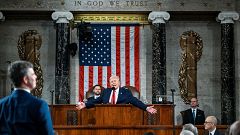 Los temas del discurso de Trump: optimismo económico, críticas a los demócratas y sin novedades sobre Irán