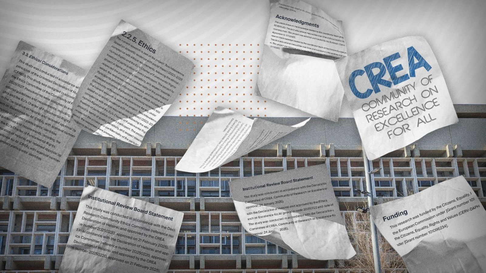 La red de investigación CREA ha publicado 104 artículos sin revisión ética entre 2020 y 2026