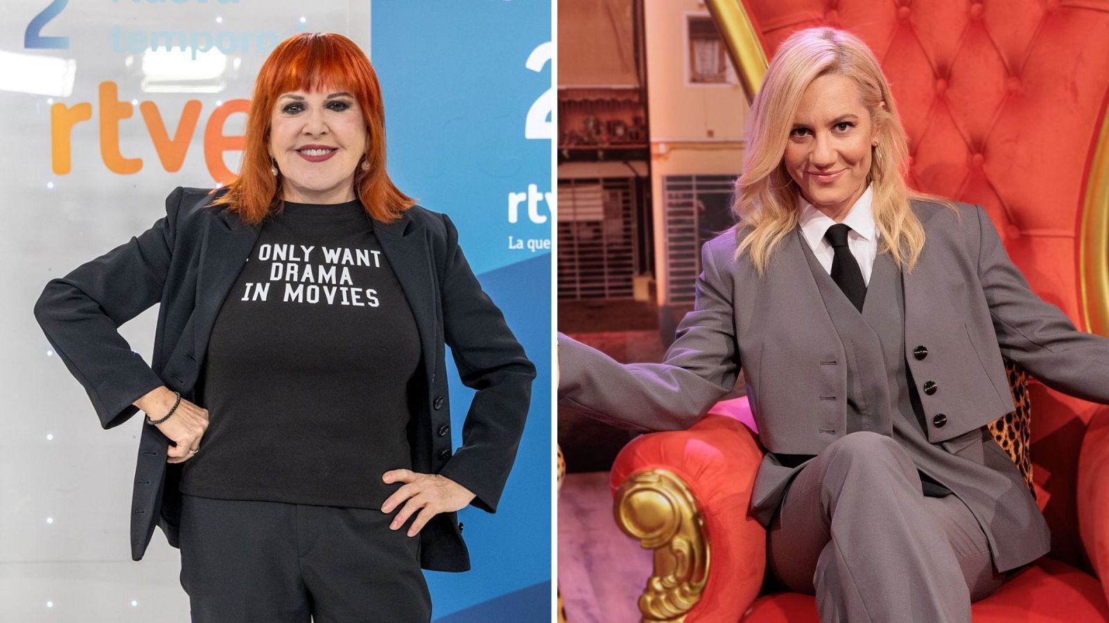 Loles León y Henar Álvarez