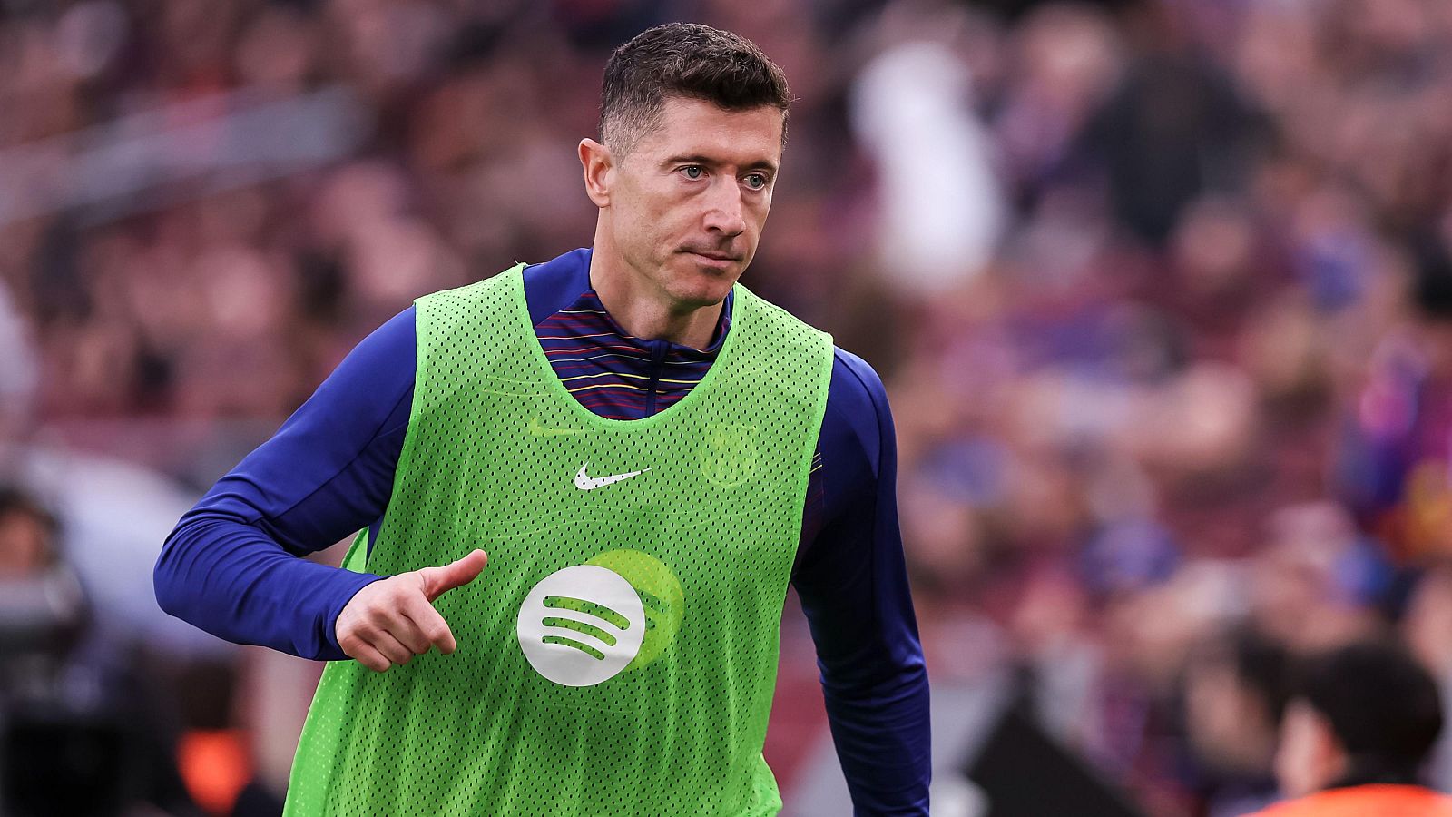 Lewandowski se pierde la vuelta de semifinales de Copa ante el Atlético por una lesión en el ojo