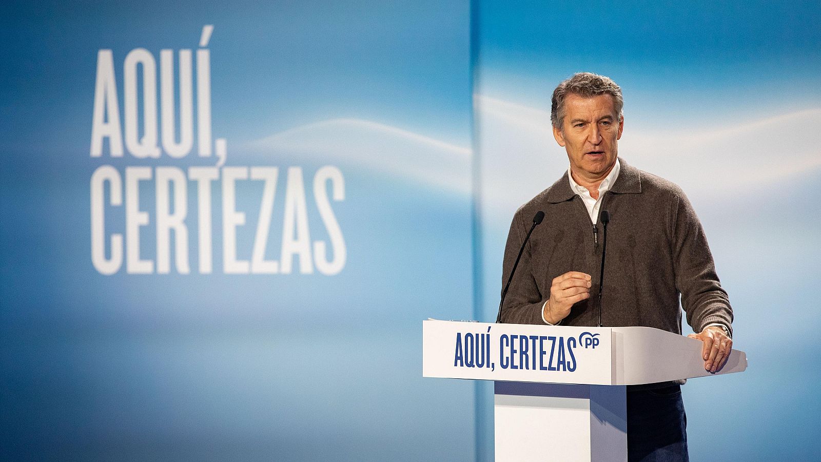 Feijóo celebra la caída de la "tiranía" iraní y pide "estar a la altura": "O con la libertad o con los tiranos"