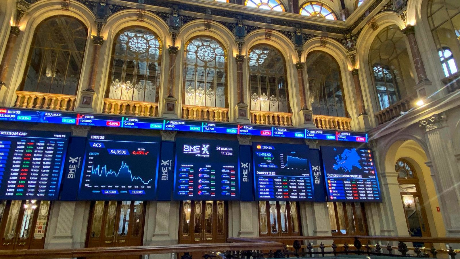 Las bolsas europeas suben tras las pérdidas pro el Conflicto de Oriente Medio