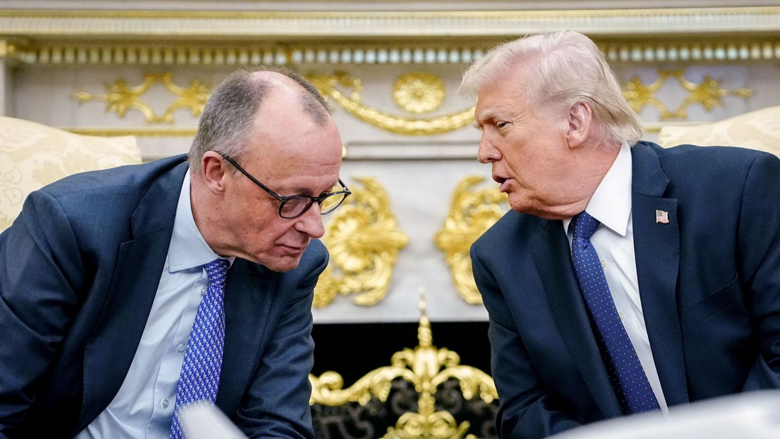 Merz y Trump, en la Casa Blanca