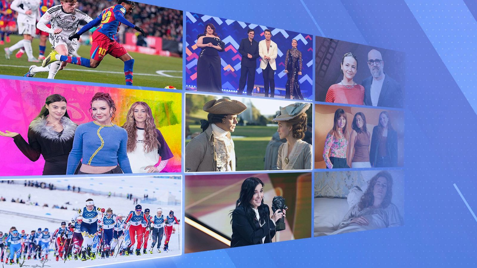 Fotomontaje programación RTVE Play febrero 2026