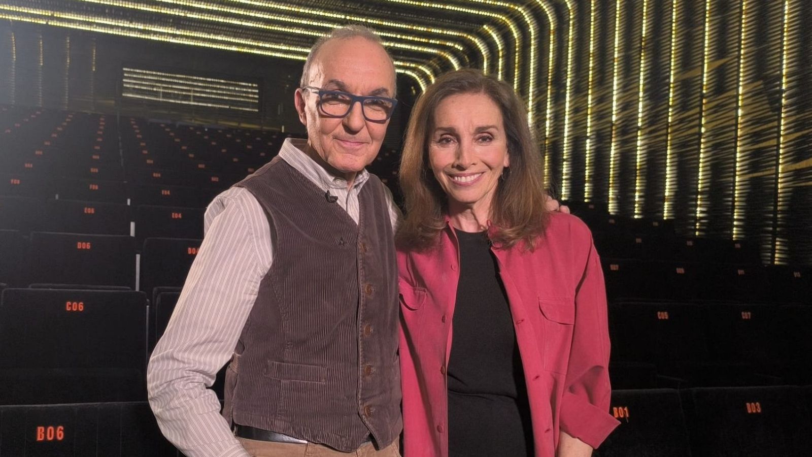 Ana Belén y Gerardo Sanchez en 'Dias de cine'