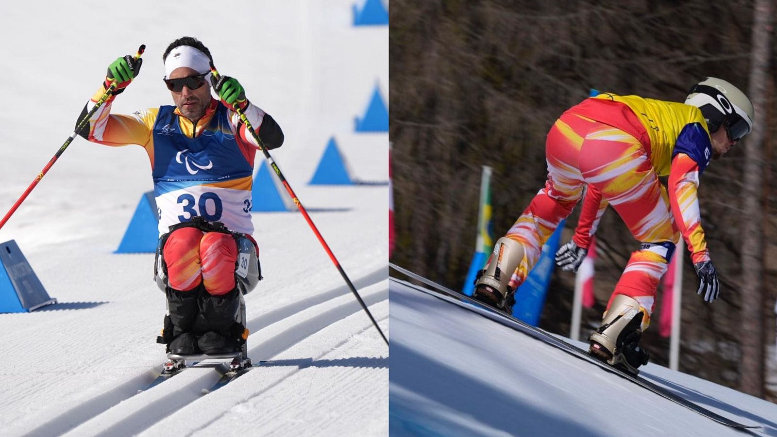 Higinio Rivero y Emilio Redondo concluyen su segunda jornada en Milano Cortina con mal sabor de boca.