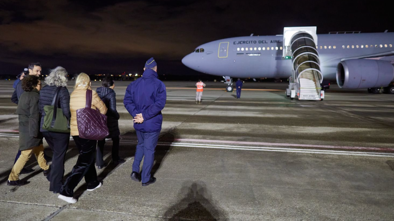 Llega a España el segundo avión militar con 240 evacuados por la guerra en Oriente Medio