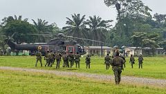 Ecuador y EE.UU. destruyen un campamento de grupo disidente de las FARC cerca de Colombia