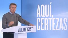 Feijóo critica que "Vox sea útil a Pedro Sánchez" dificultando las negociaciones en Extremadura y en Aragón