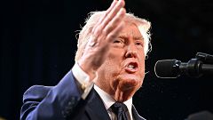 Trump dice que la guerra en Irán terminará "muy pronto" pero que golpeará "20 veces más fuerte" a Irán si bloquea Ormuz