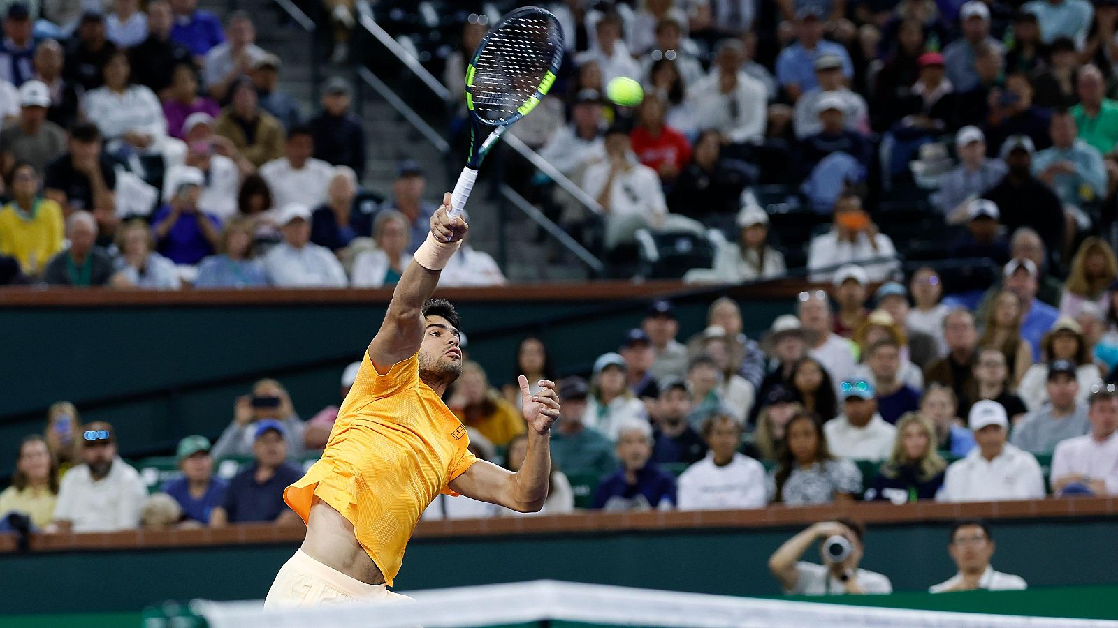 Alcaraz ya está en los octavos de final de Indian Wells.