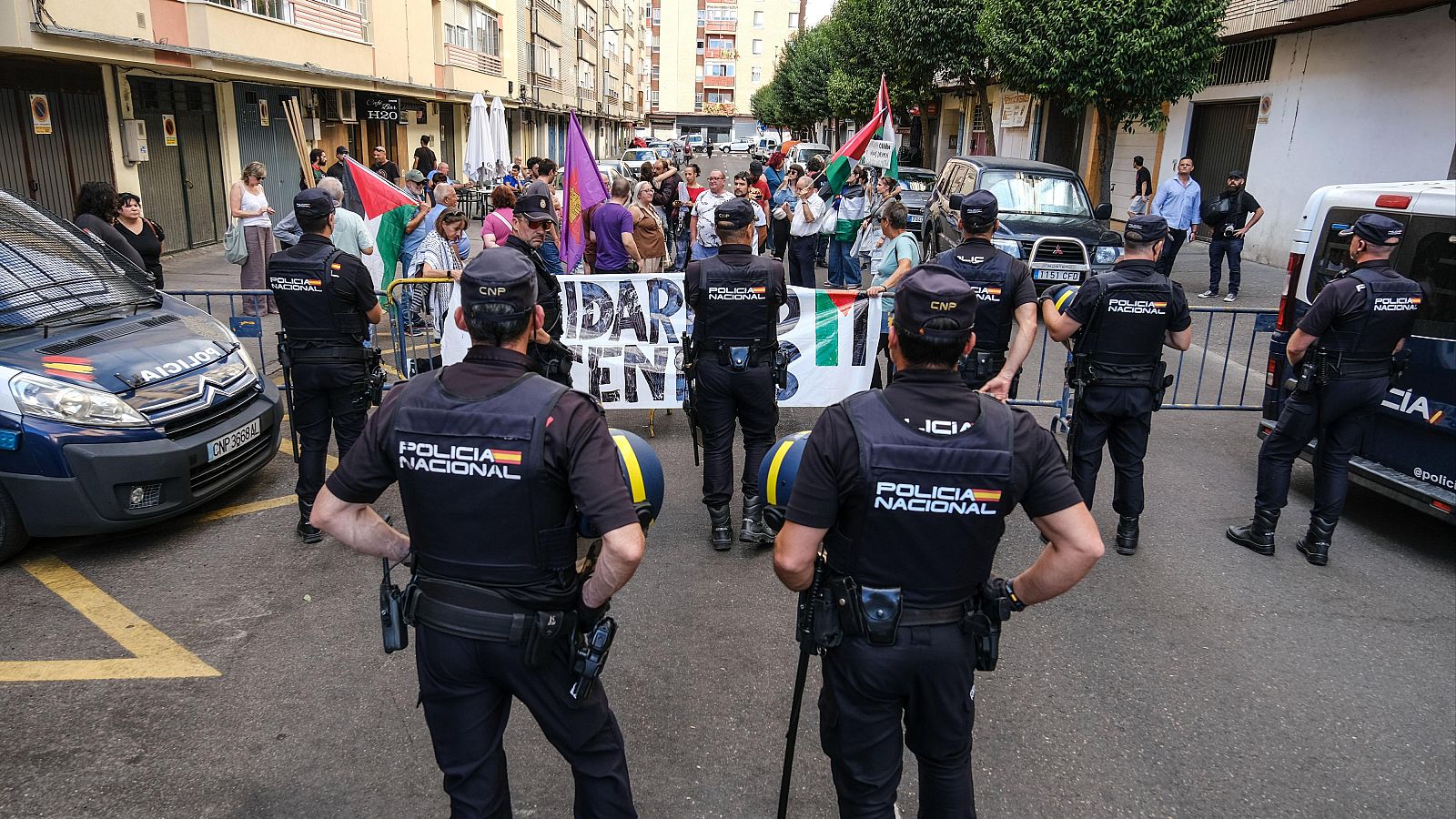 A juicio los activistas que protestaron durante La Vuelta en Valladolid