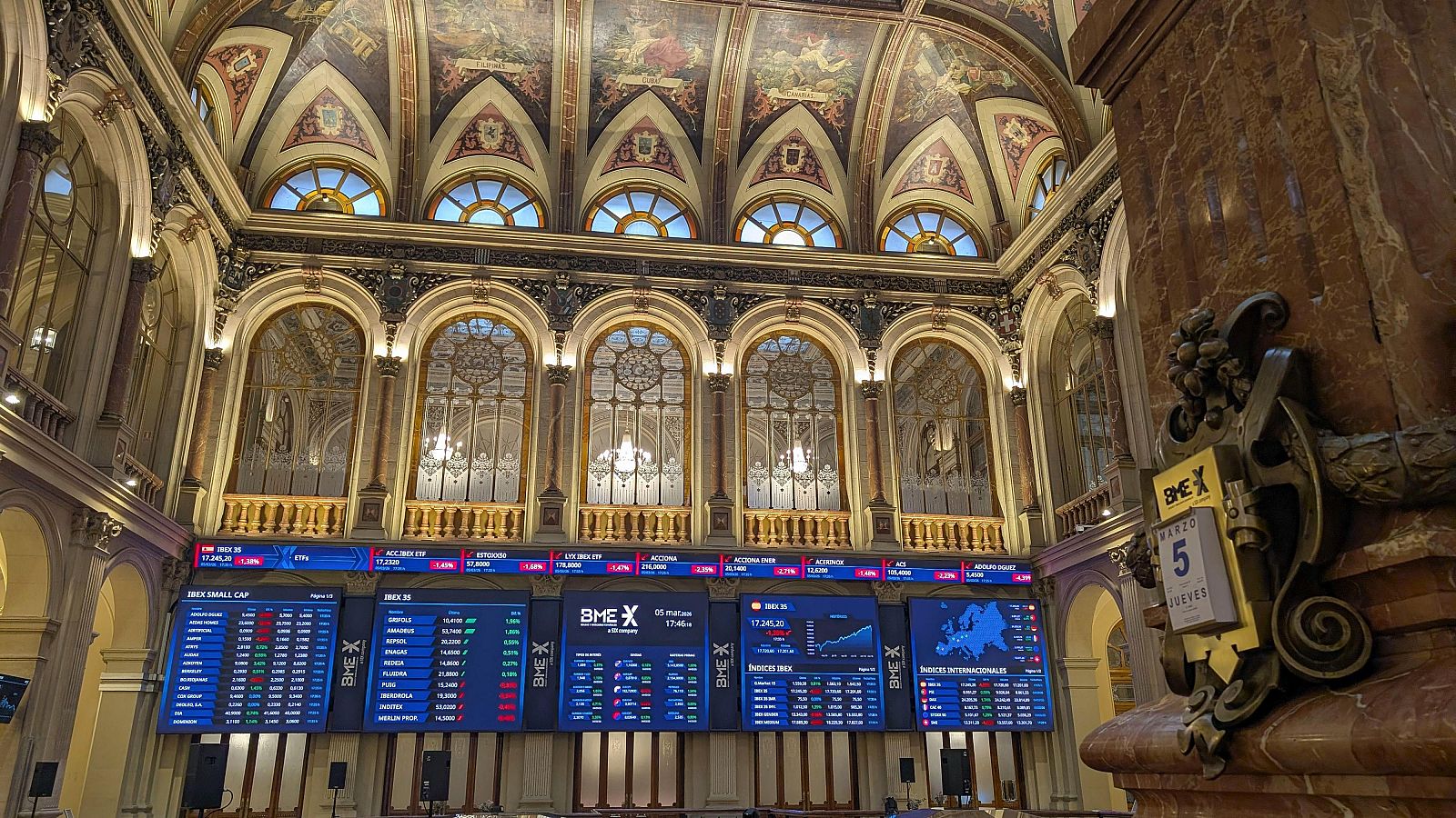 El IBEX registra pérdidas mientras el petróleo se mantiene al alza, por encima de los 90 dólares por barril