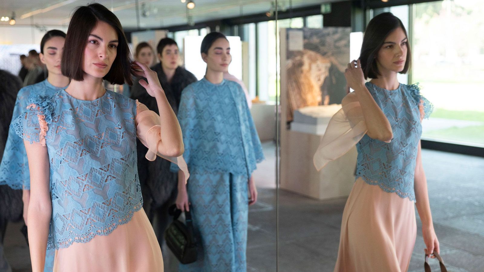 Desfile de Devota&Lomba en la Casa de la Arquitectura: "Cada vestido es una construcción"