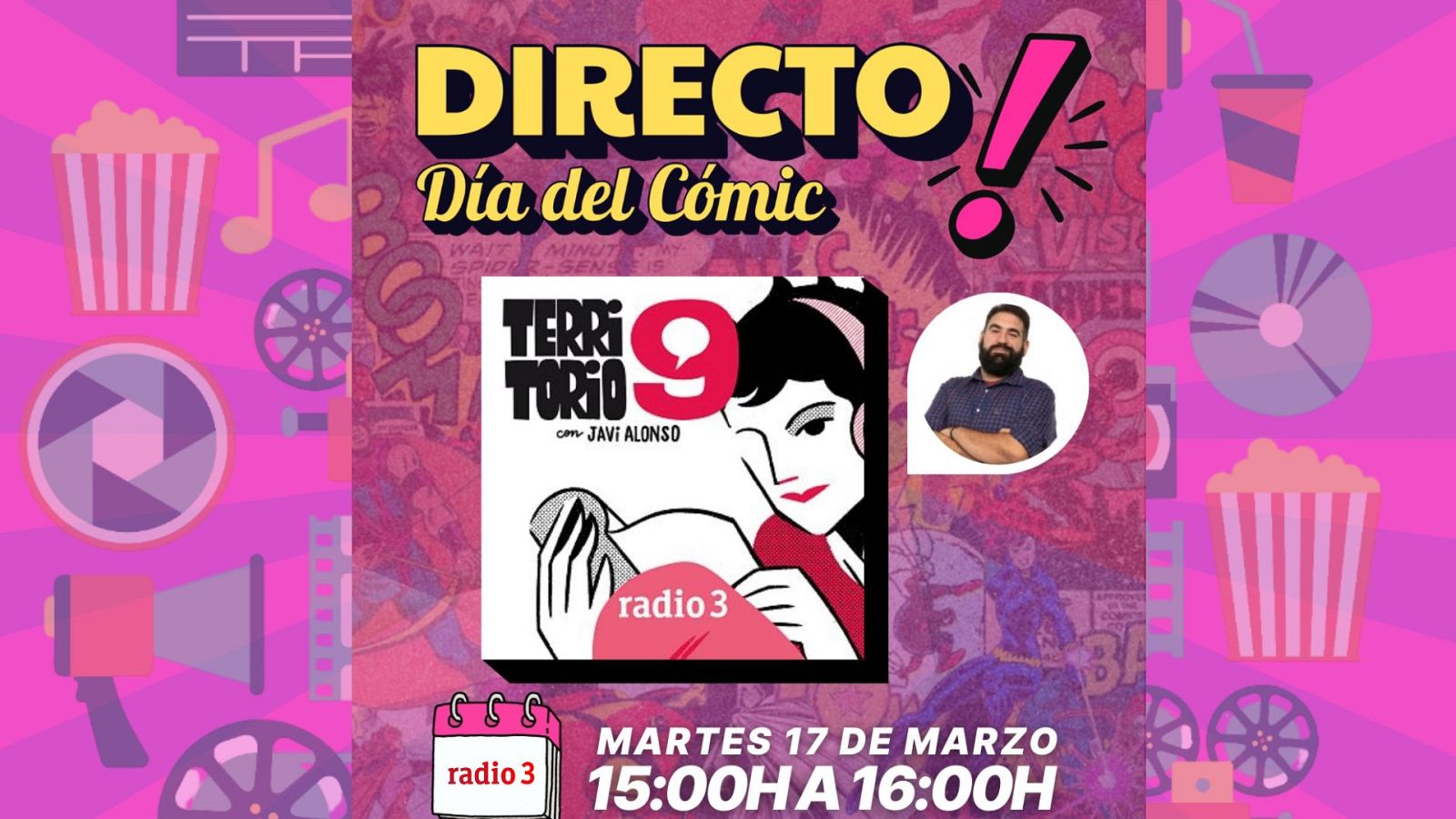 Día del Cómic en Radio 3
