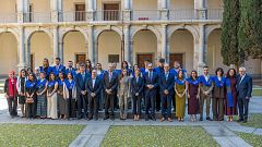 La Reina clausura la III edición del Máster de Reporterismo Internacional de RTVE Instituto y la Universidad de Alcalá