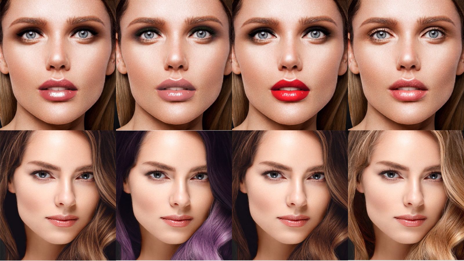 Los programas de ModiFace permiten visualizar los cambios de maquillaje y peinado