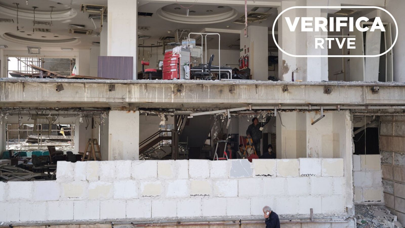 Mapas e imágenes verificadas de la destrucción de edificios civiles en Irán