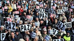 Miles de personas se manifiestan por toda España para pedir el fin de la guerra en Irán