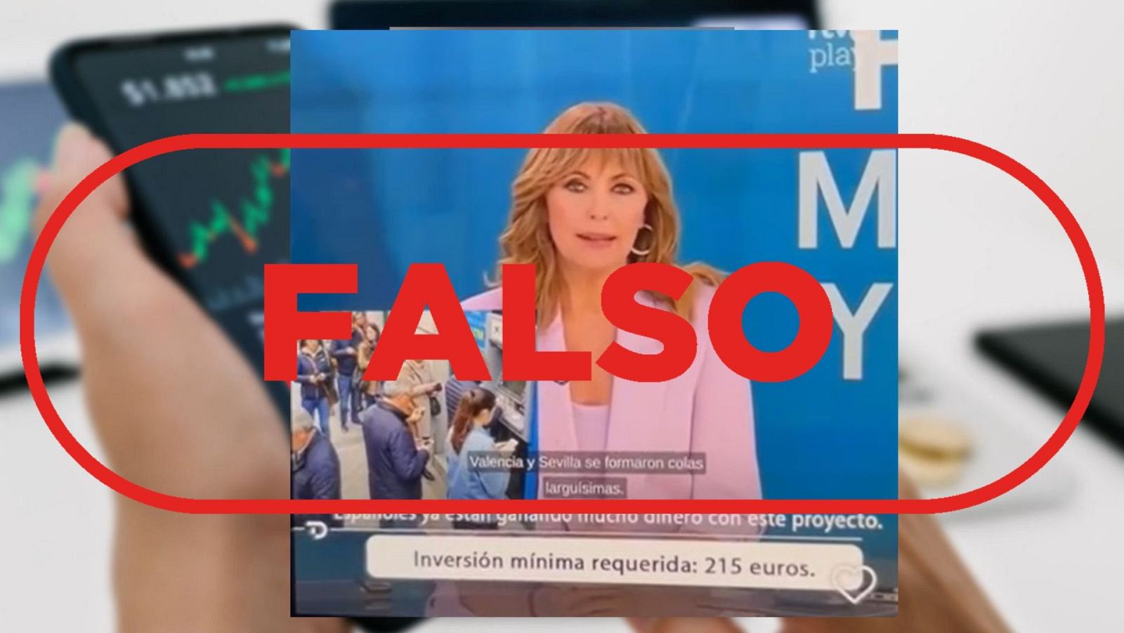 Alejandra Herranz no promociona este servicio financiero en el Telediario