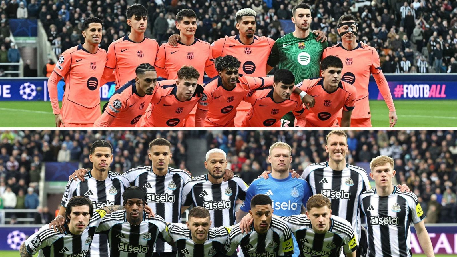 El Barcelona se juega el pase a cuartos ante el Newcastle.