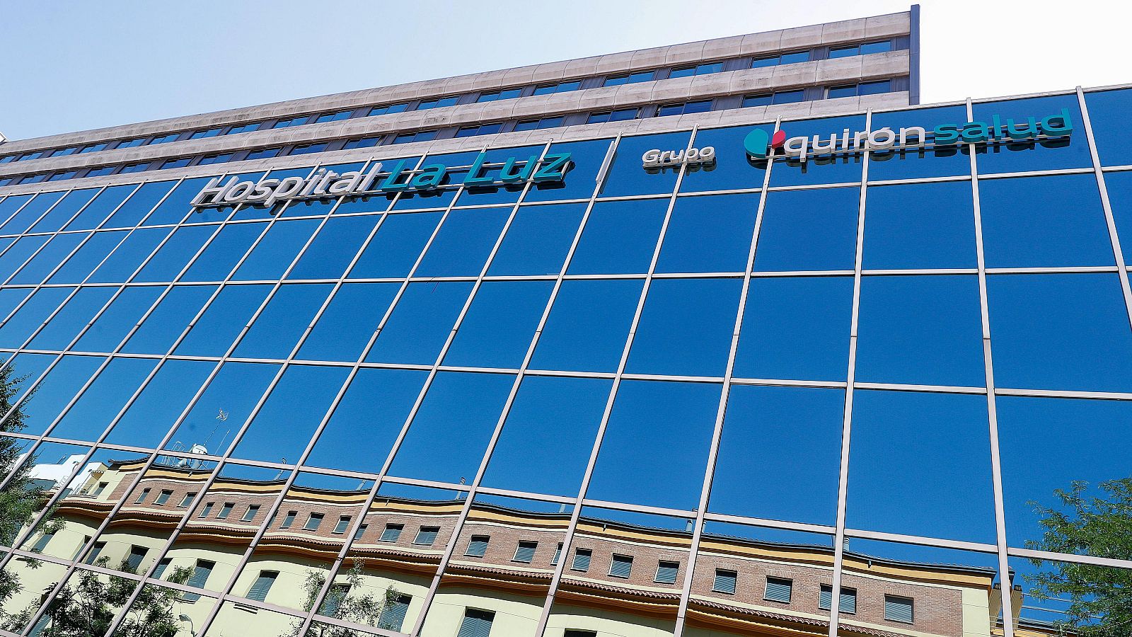 Vista del Hospital de La luz gestionado por el grupo Quirón en Madrid