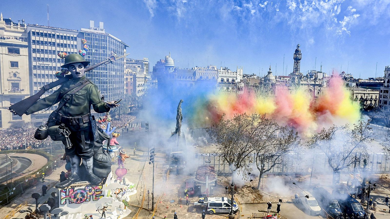 Fallas de Valencia 2026, Mascletà hoy en directo