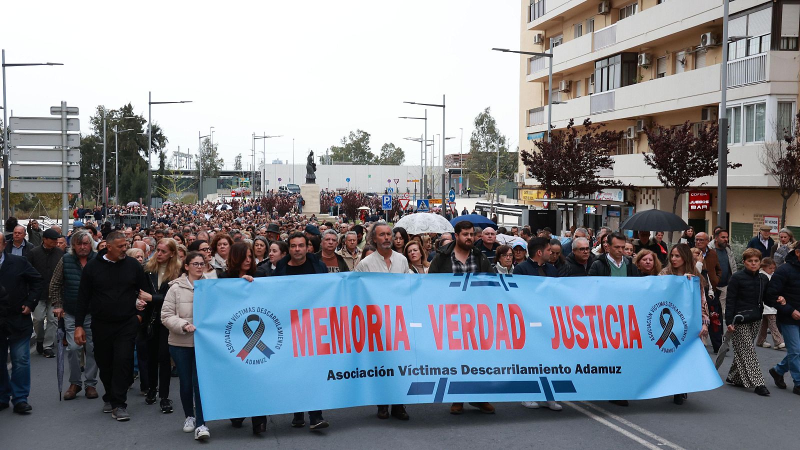 Víctimas de Adamuz se manifiestan este viernes en Huelva bajo el lema 'Memoria, verdad y justicia'
