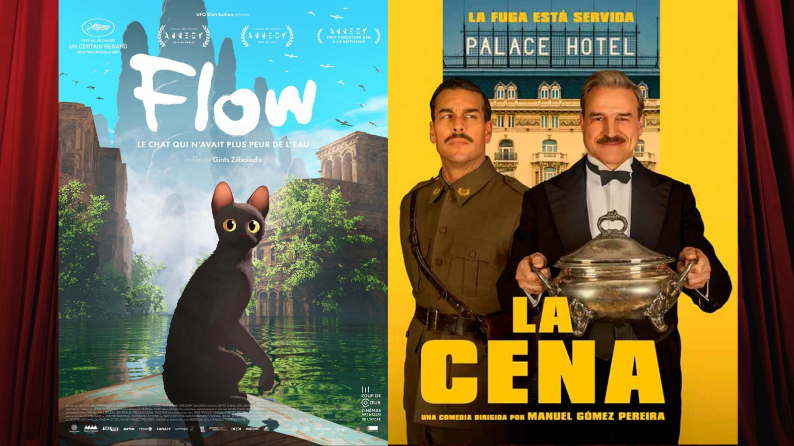 'La cena' i 'Flow', Roses Sant Jordi de Cinematografia 2026