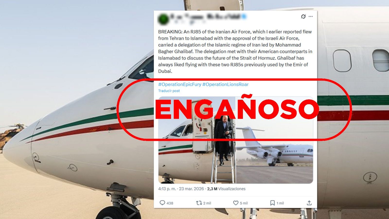 No son fotos de las negociaciones entre Irán y EE.UU., son antiguas