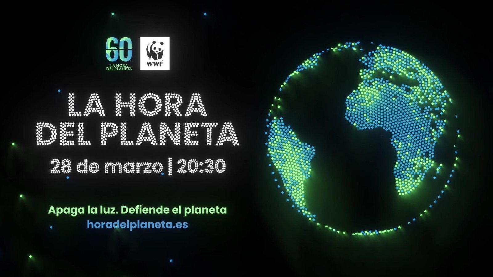 Vigésimo aniversario de la campaña 'La Hora del Planeta'