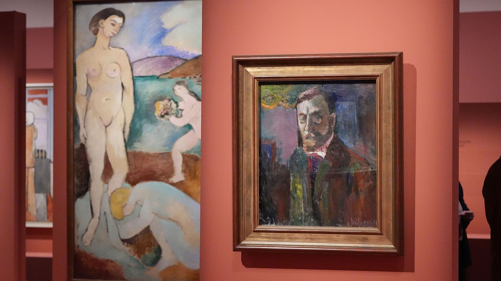 'Autoretrat' de Henri Matisse a l'exposició 'Chez Matisse. El llegat d’una nova pintura' al CaixaForum Barcelona