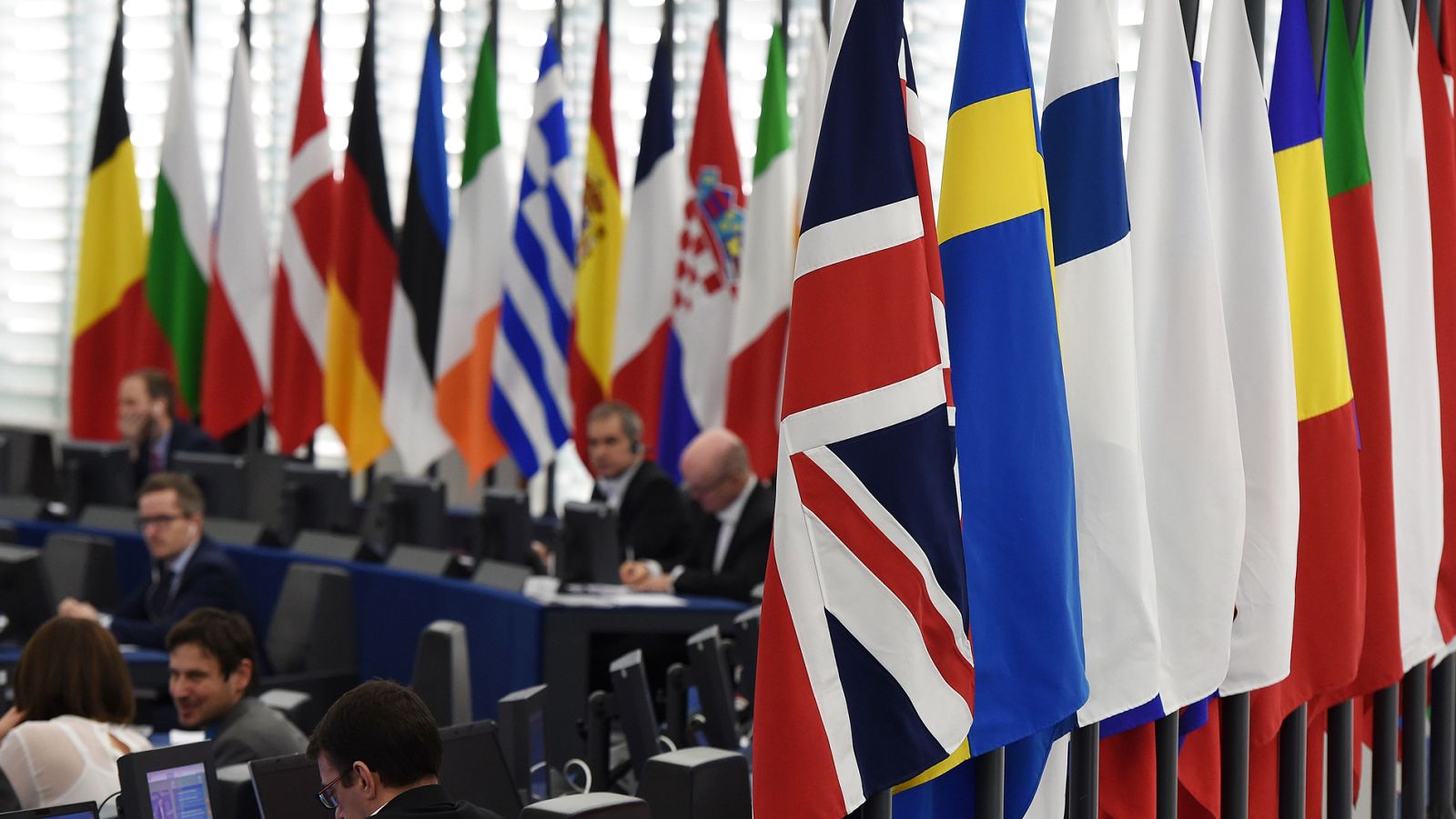 Sesión plenaria del Parlamento Europeo en Estrasburgo