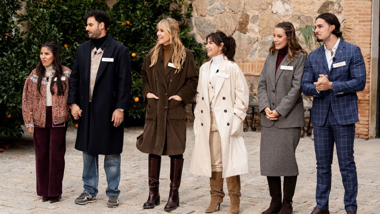 La tres parejas finalistas