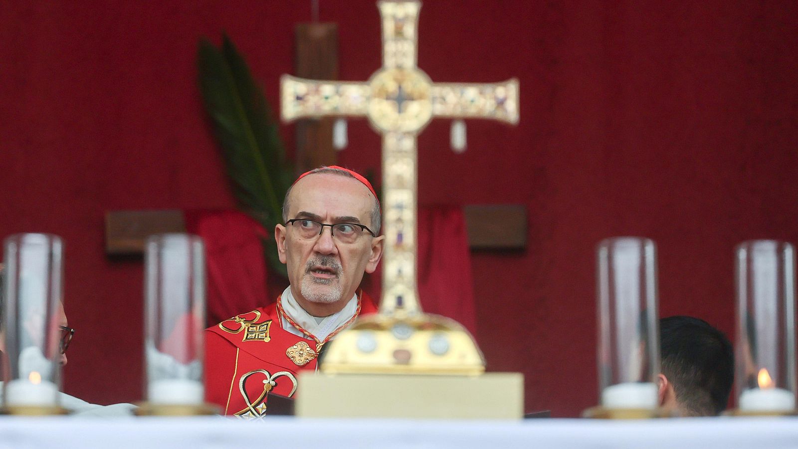 Israel impide al Patriarca Latino de Jerusalén dar la misa del Domingo de Ramos