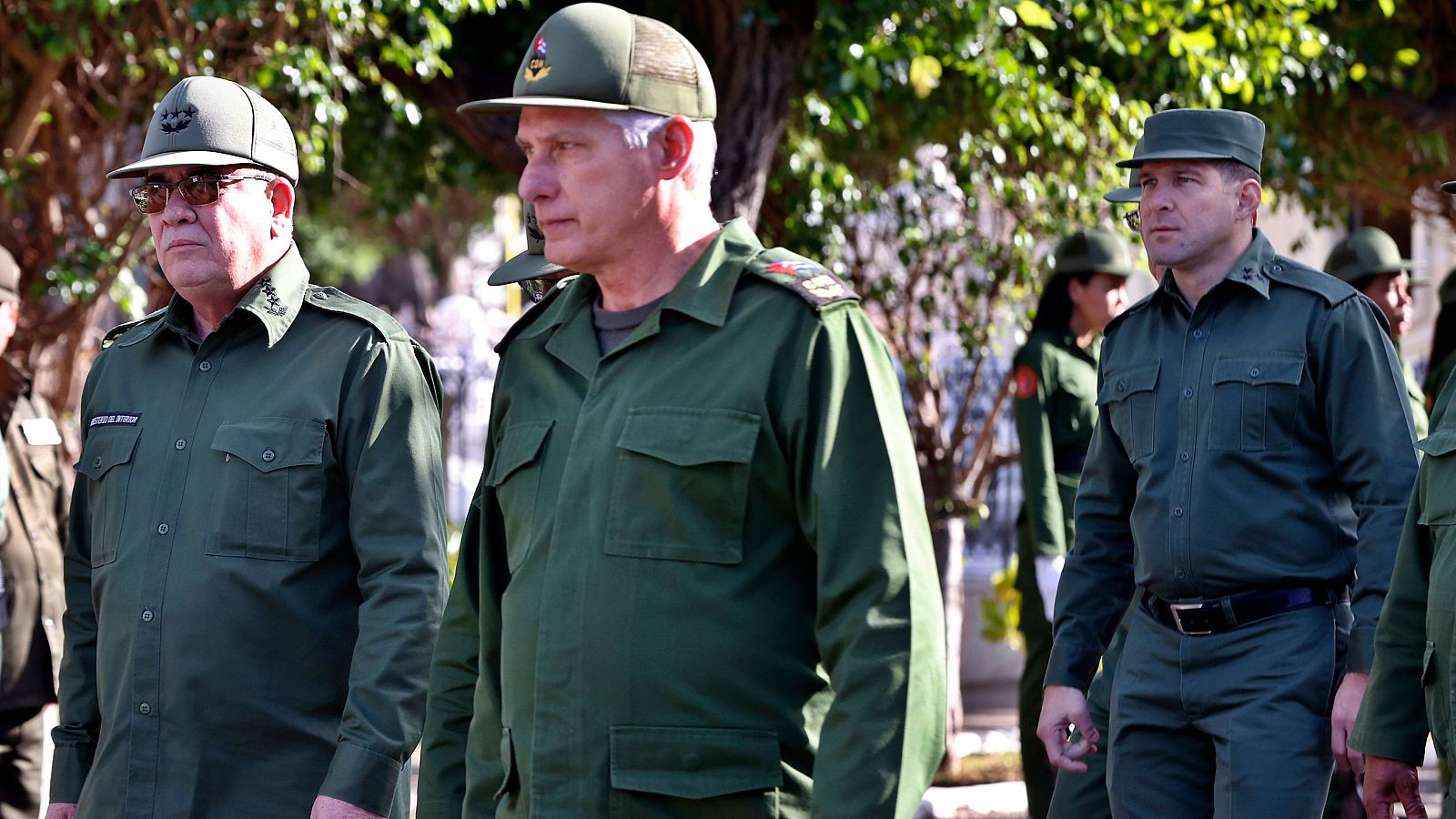 El presidente de Cuba, Miguel Díaz-Canel