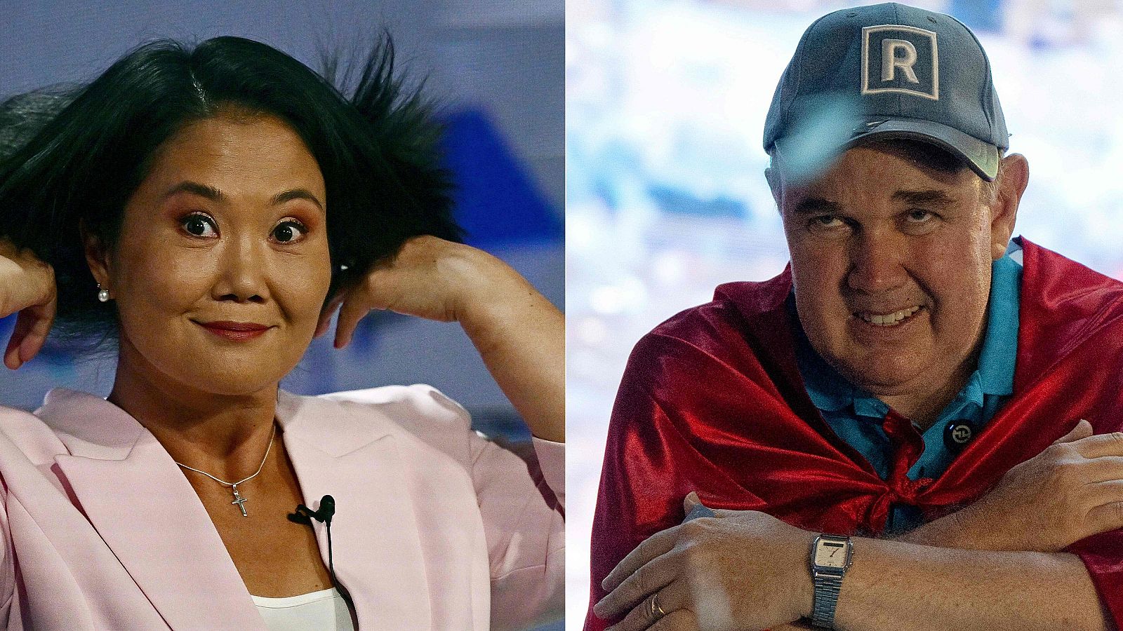Keiko Fujimori y López Aliaga se enfrentan en un esperado debate presidencial de Perú