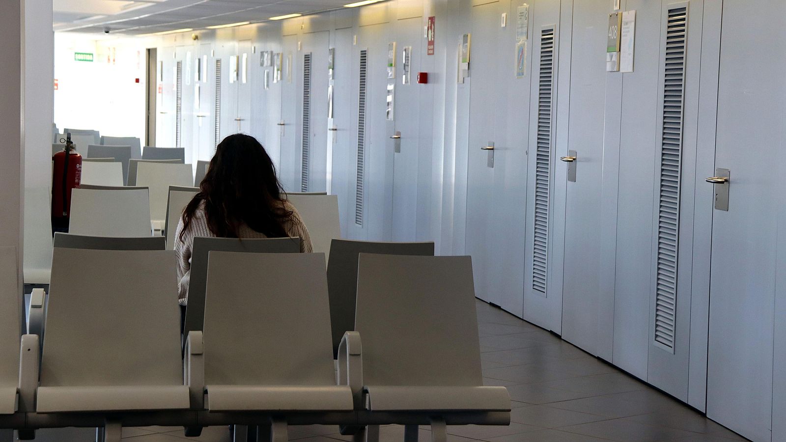 Una de les sales d'espera del CAP Bages