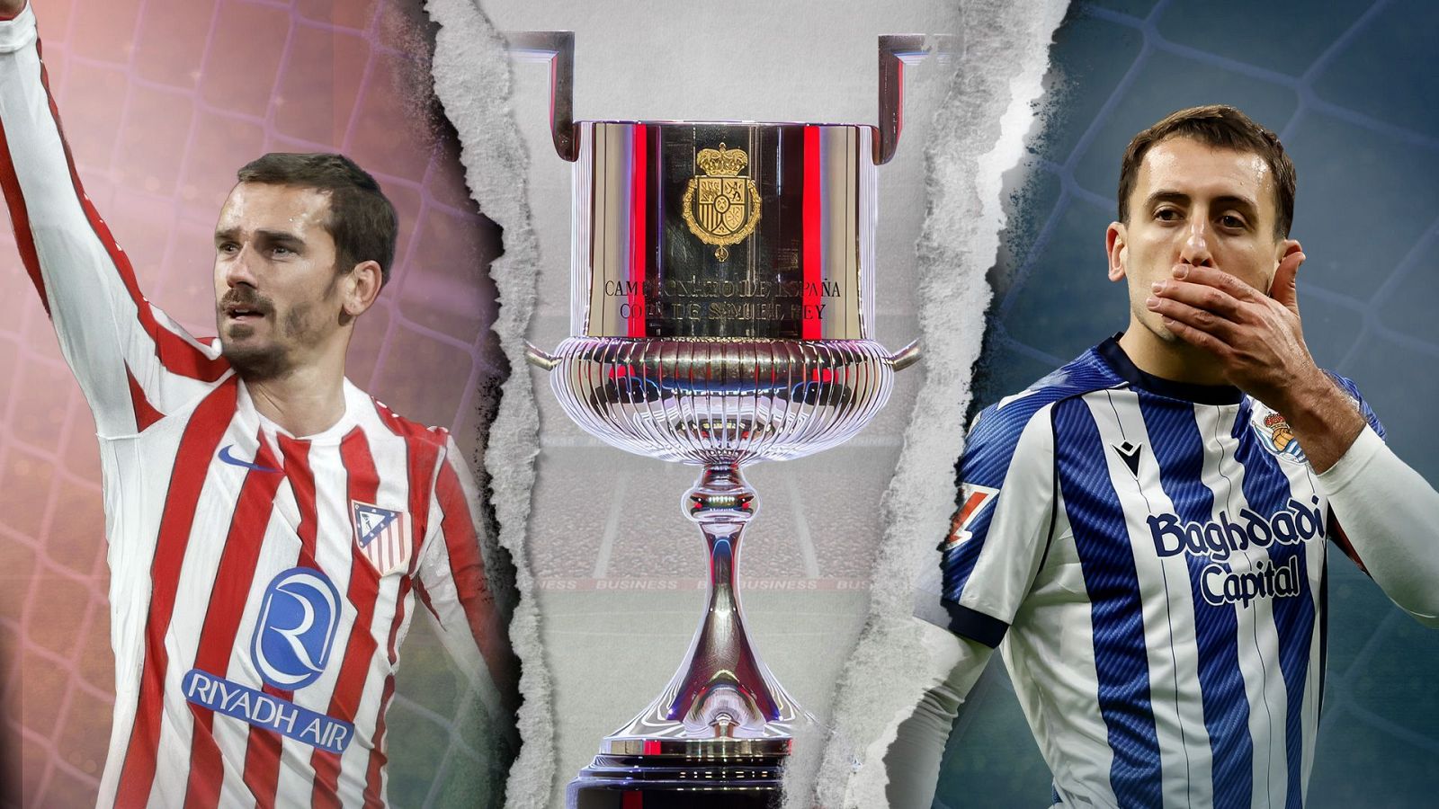 Atlético - Real Sociedad: ora y dónde ver en TV la final de la Copa del Rey