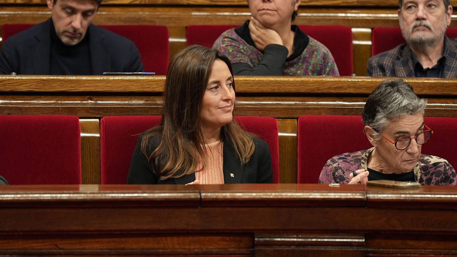 La consellera Esther Niubó, al ple