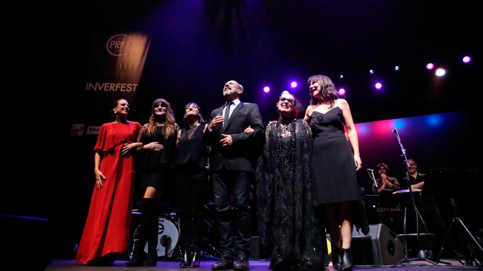 Javier Ruibal en el concierto 'Presente Femenino'