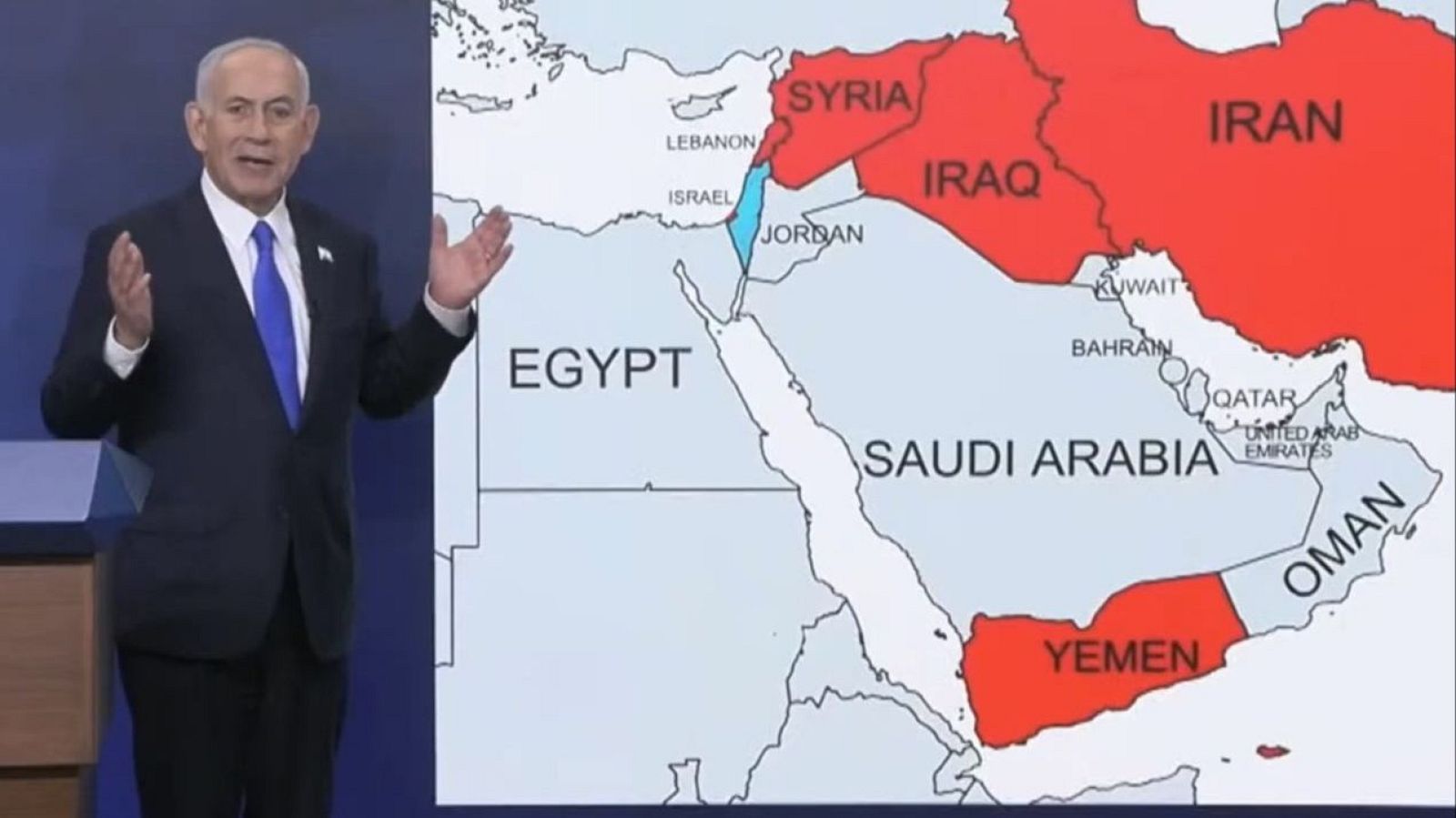 Netanyahu asegura que busca un "verdadero acuerdo de paz" con el Líbano